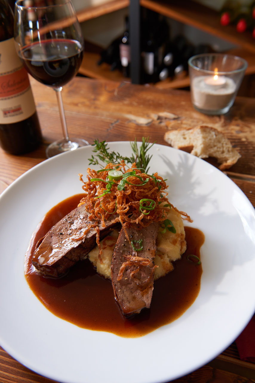 Food, Fotos, Fotografie, Foodfotografie,Leber, Wein